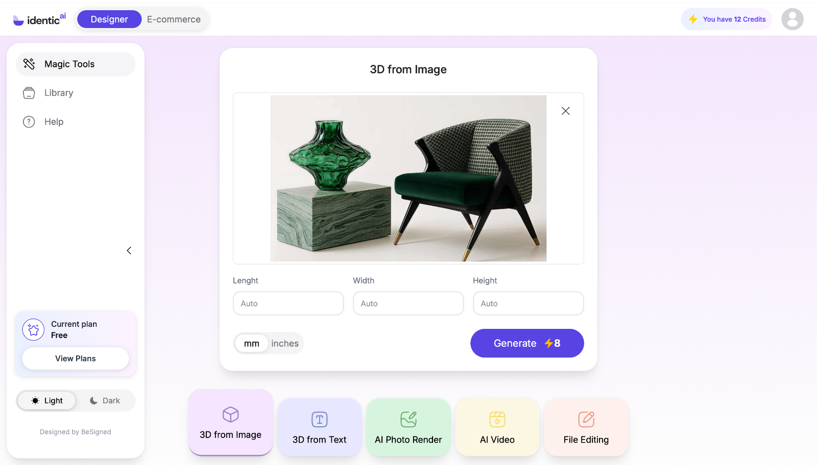 Asset library