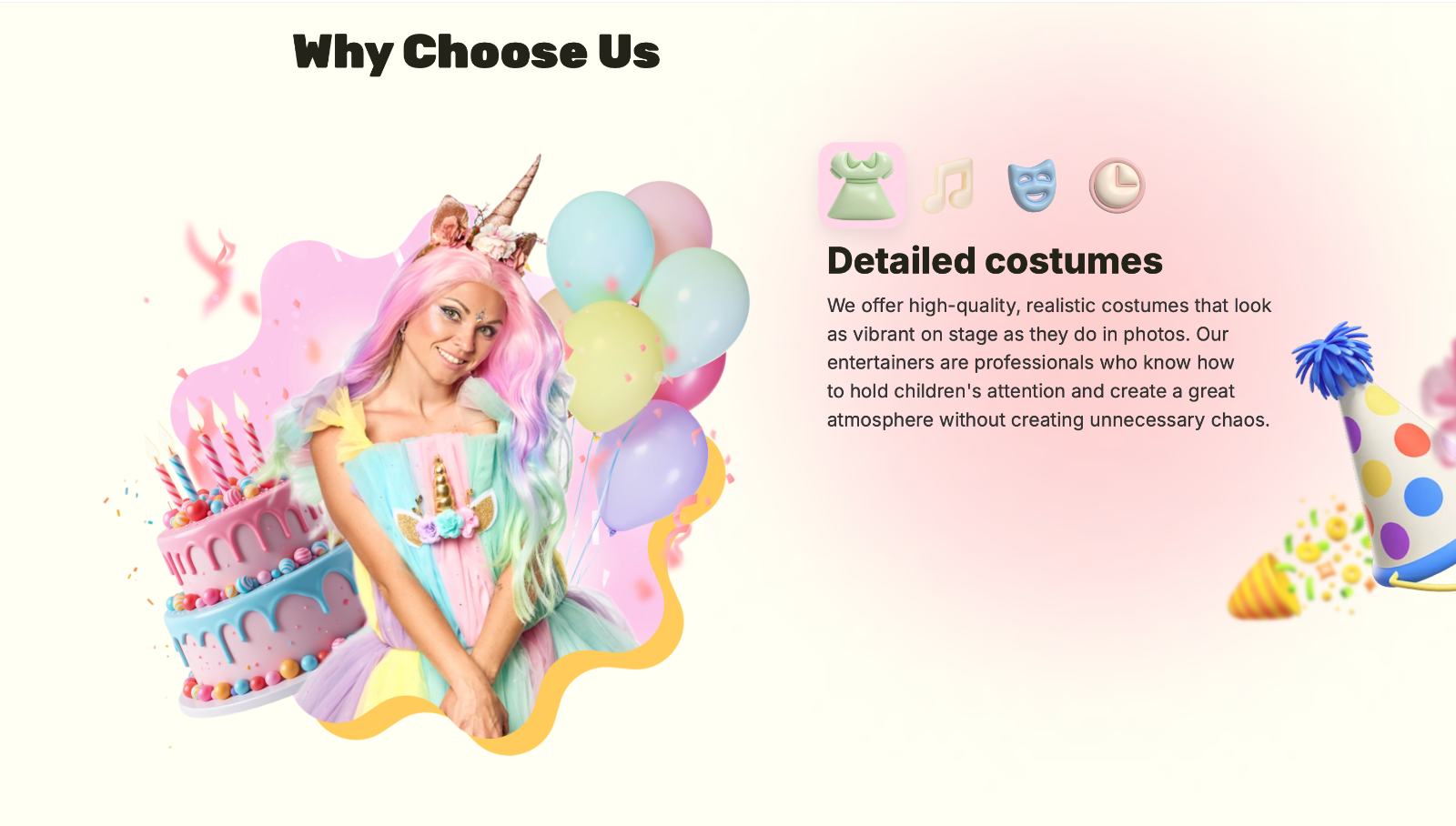 Character catalog