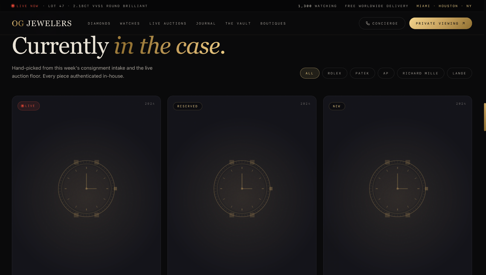 Catalog view
